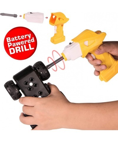 Take Apart Toys with Electric Drill Kids Stem Building Toy 4 in 1 Converts to Remote Control Car Construction Truck Take Apar...