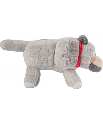 Minecraft Wolf Plush Stuffed Toy Gray 15" Long $104.25 Plush Figure Toys