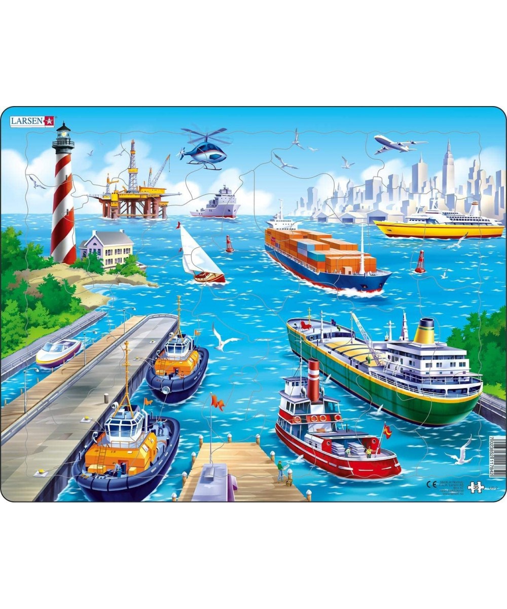 Puzzles Harbor 35 Piece Children's Jigsaw Puzzle $28.35 Jigsaw Puzzles