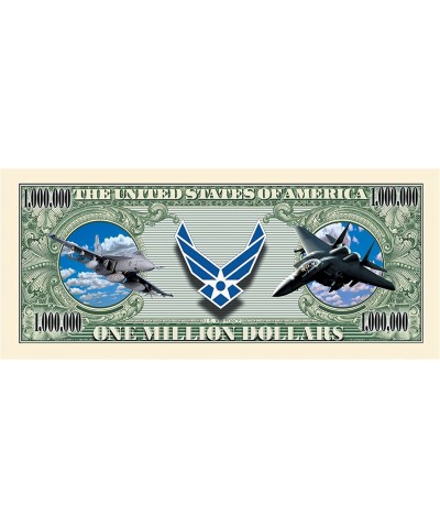 US Air Force USAF Commemorative Million Dollar Bill - Challenge Note - Great Gift Or Keepsake $22.40 Gags & Practical Joke Toys