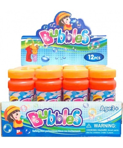 12 Packs Bubble Solution Bubble Refill with Bubble Wand Bubble Solution Refill for Toddler Toys Party Favor Bulk Bubble Solut...