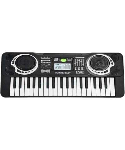 Digital Music Keyboard 37 Keys Keyboard Electronic Organ Black White Musical Instrument for Children Kids Electric Instrument...