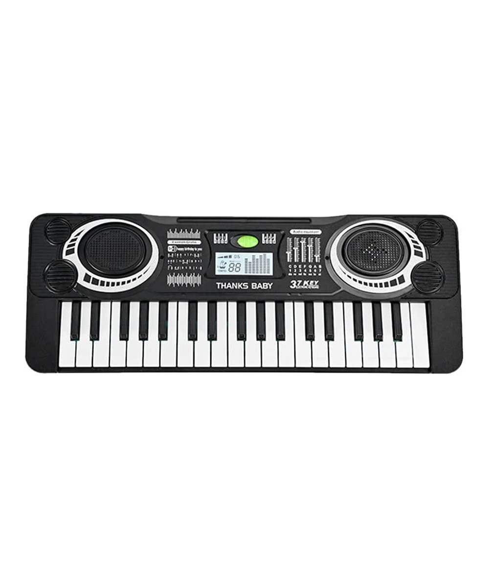 Digital Music Keyboard 37 Keys Keyboard Electronic Organ Black White Musical Instrument for Children Kids Electric Instrument...