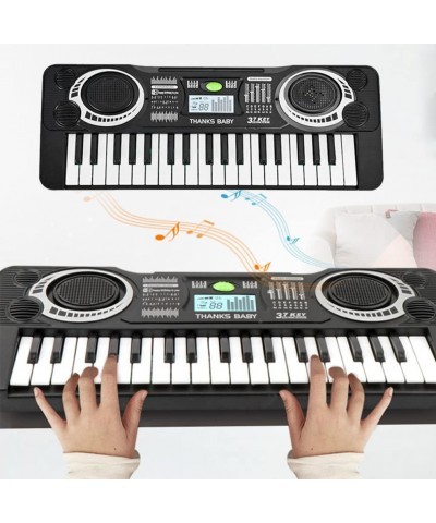 Digital Music Keyboard 37 Keys Keyboard Electronic Organ Black White Musical Instrument for Children Kids Electric Instrument...