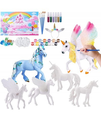 Unicorn Painting Kit for Kids Paint Your Own Unicorn - Unicorn Craft Kit Arts and Crafts Set for Kids 4-9 Years Old Unicorns ...