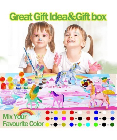 Unicorn Painting Kit for Kids Paint Your Own Unicorn - Unicorn Craft Kit Arts and Crafts Set for Kids 4-9 Years Old Unicorns ...