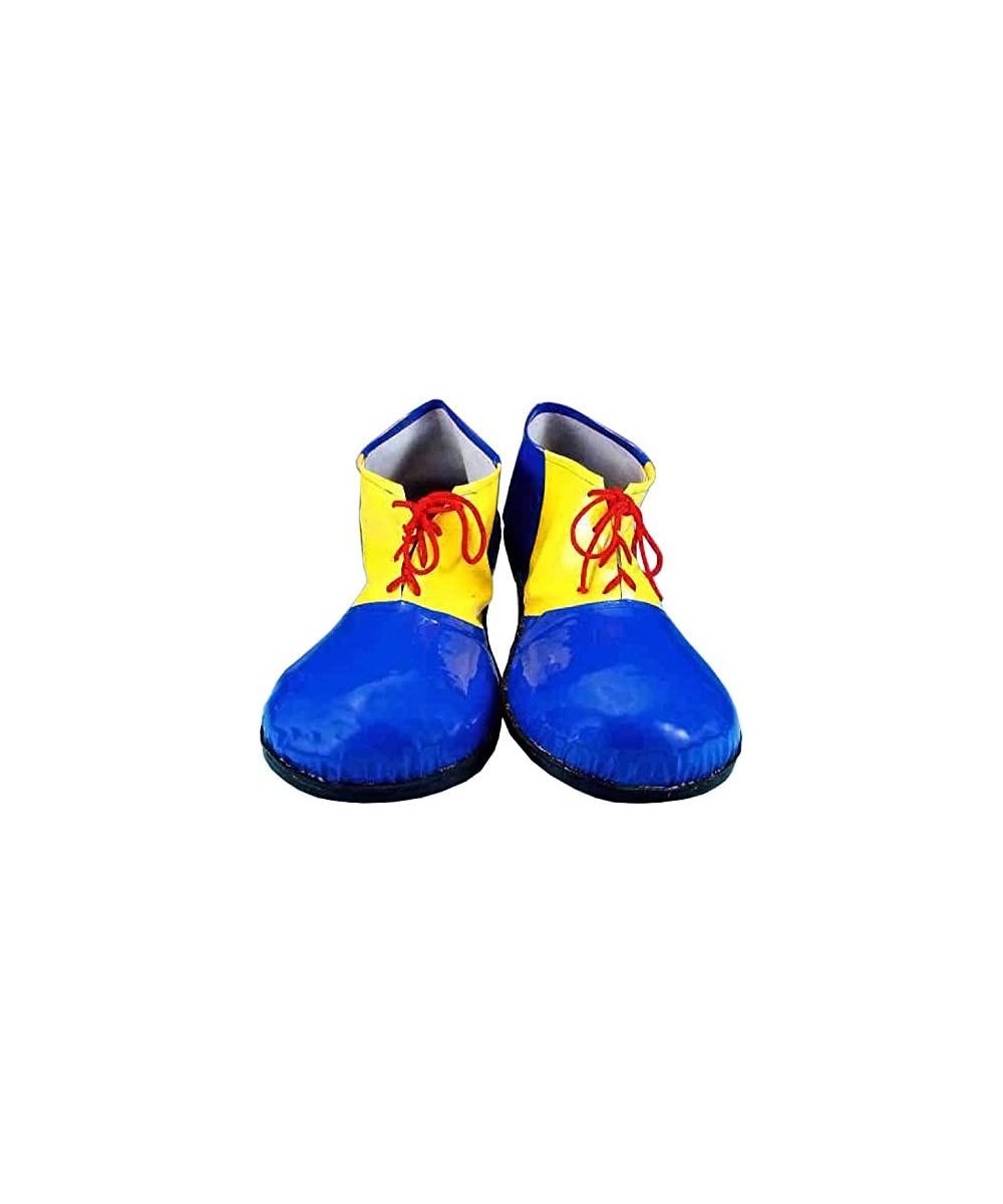 Children's Sized Clown Shoes Blue and Yellow Small $47.62 Kids' Dress-Up Accessories