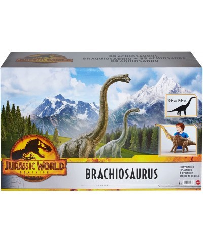 Jurassic World Dominion Dinosaur Toy Brachiosaurus Action Figure 32 Inches Long with Posable Joints Gift for Kids and Collect...