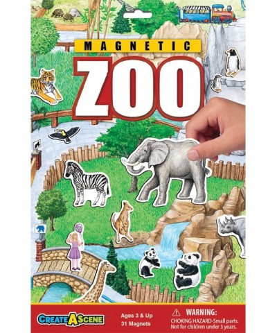 Create-A-Scene Magnetic Playset - Zoo $16.69 Magnetic & Felt Playboards