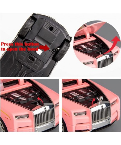 Alloy Collectible Pink Rolls Royce Phantom Toy Pull Back Vehicles Diecast Model Car $42.00 Kids' Play Cars & Race Cars