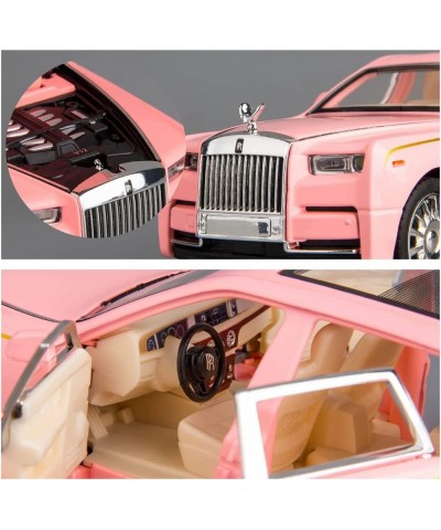 Alloy Collectible Pink Rolls Royce Phantom Toy Pull Back Vehicles Diecast Model Car $42.00 Kids' Play Cars & Race Cars