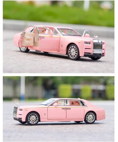 Alloy Collectible Pink Rolls Royce Phantom Toy Pull Back Vehicles Diecast Model Car $42.00 Kids' Play Cars & Race Cars