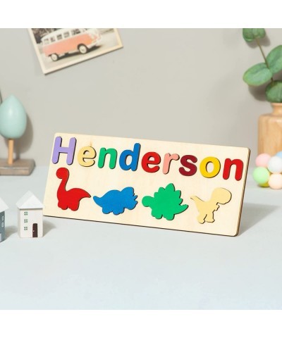 TikTok Personalized Name Puzzle Customized Photo Educational Wooden Puzzle Toys Gifts for Toddlers Creative Early Learning To...