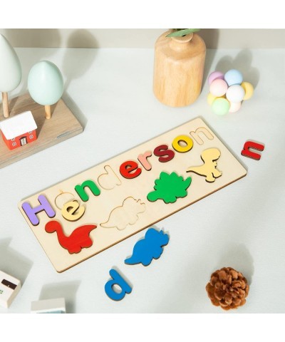 TikTok Personalized Name Puzzle Customized Photo Educational Wooden Puzzle Toys Gifts for Toddlers Creative Early Learning To...