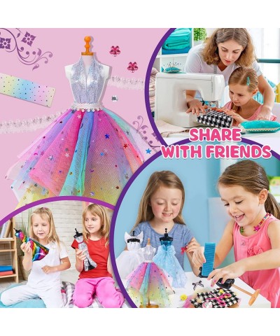 200+ Fashion Designer Kits for Girls Kids Fashion Design Games Toddler DIY Activity Set Design Sketchbook Clothing Sewing Bir...