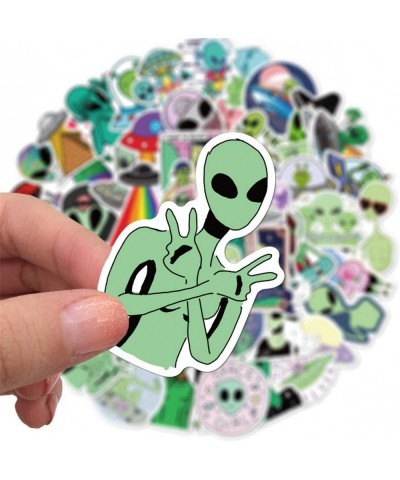 Cool Mysterious Alien Stickers Waterproof Laptop Stickers Vinyl Stickers Water Bottle Bike Bumper Luggage Skateboard Graffiti...