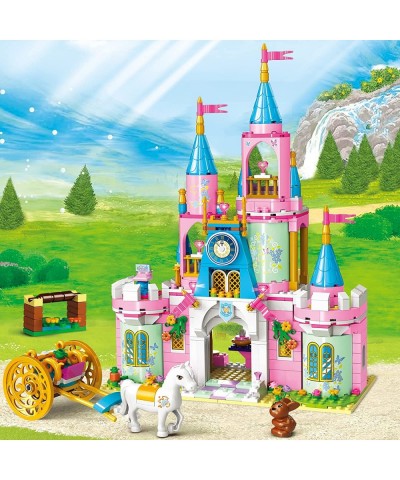 Friends Building Blocks Toys for Girls Age 6-12 Princess Castle Building Sets for Girls Magical Ice Palace Toy Castle Blocks ...