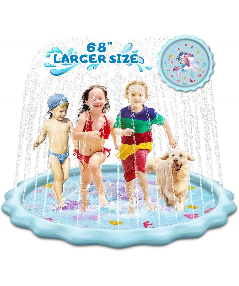 Splash pad Sprinkler for Kids and Toddlers Mat Summer Outdoor Water Toys 3-in-1 68" Water Sprinkler Kiddie Baby Swimming Pool...