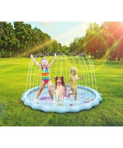 Splash pad Sprinkler for Kids and Toddlers Mat Summer Outdoor Water Toys 3-in-1 68" Water Sprinkler Kiddie Baby Swimming Pool...