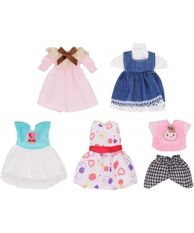 5 Sets 6 inch Mini Doll Clothes Accessories for 5-6 inch Chelsea Doll Dress up Kids Christmas Birthday Gifts $16.82 Doll Acce...