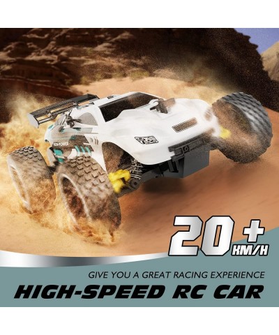 RC Racing Car 2.4Ghz High Speed Remote Control Car 1:18 2WD Toy Cars Buggy for Boys & Girls with Two Rechargeable Batteries f...