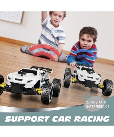 RC Racing Car 2.4Ghz High Speed Remote Control Car 1:18 2WD Toy Cars Buggy for Boys & Girls with Two Rechargeable Batteries f...