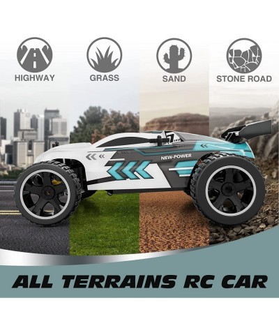 RC Racing Car 2.4Ghz High Speed Remote Control Car 1:18 2WD Toy Cars Buggy for Boys & Girls with Two Rechargeable Batteries f...