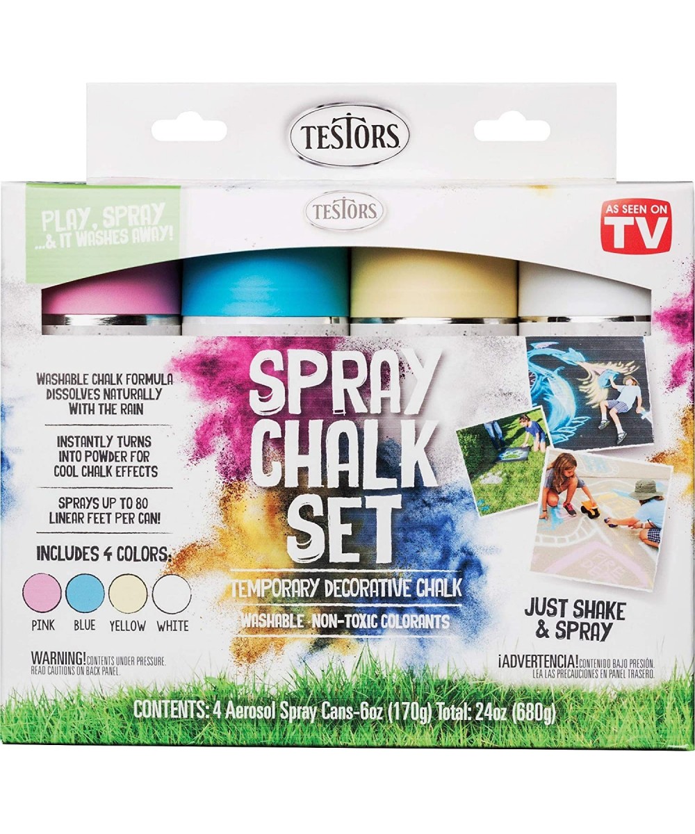 Spray Chalk 4 Count $55.82 Kids' Drawing & Writing Boards