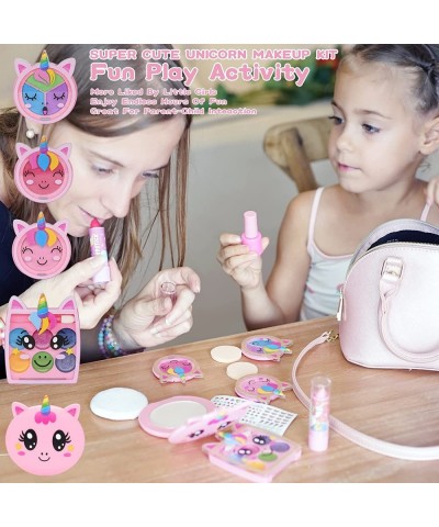 Kids Makeup Kit for Girl - Kids Makeup Kit Toys for Girls Washable Make Up for Little Girls Child Play Real Makeup Set Non To...