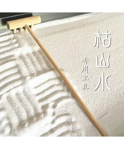 Mini Zen Garden Rake - Tabletop Rock Garden Sandbox Tools Kits - Japanese Desktop Meditation Sand Box Accessories $18.91 Toy ...