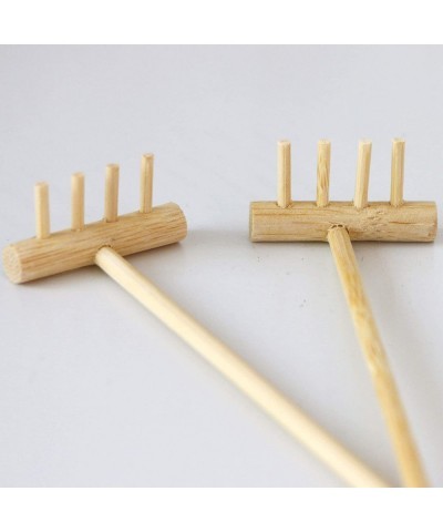 Mini Zen Garden Rake - Tabletop Rock Garden Sandbox Tools Kits - Japanese Desktop Meditation Sand Box Accessories $18.91 Toy ...