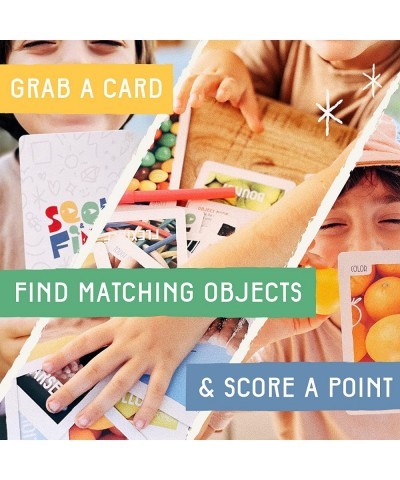 Find and Seek Scavenger Hunt Game Kids Ages 4-8 from Magma Games - Outdoor Activities for Kids Ages 4-8 - Card Based Camping ...