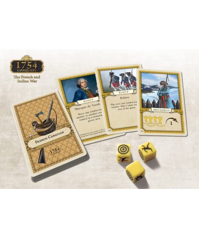 | 1754 Conquest: The French and Indian War | Board Game | 2-4 Players $122.01 Board Games