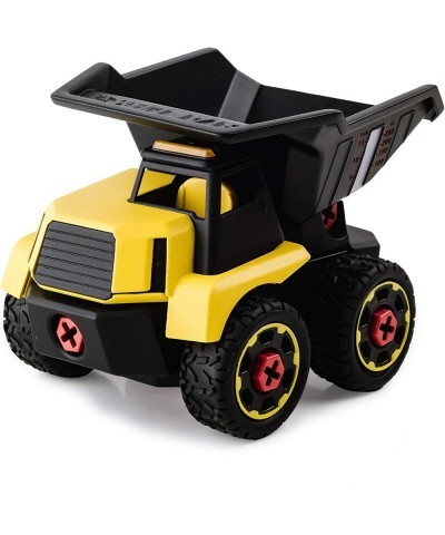 Red Toolbox Stanley Jr - Take a Part Dump Truck Yellow Black $46.58 Kids' Play Trucks