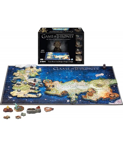 Game of Thrones (GoT) 3D Puzzles (3D Westeros & Essos Map Puzzle) $64.24 3-D Puzzles