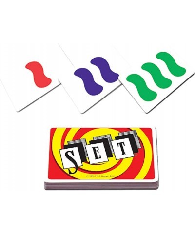 SET - The Family Card Game of Visual Perception - Race to Find The Matches For Ages 8+ $21.13 Card Games