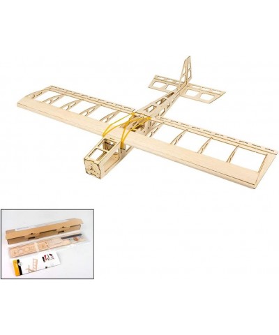 Balsa Wood Aircraft 580mm Mini Stick Electric Training Sport Airplane Need to Build for Adults (R0301) $80.74 Remote & App Co...