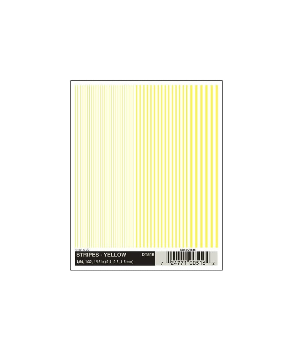 Stripes Yellow Dry Transfer Decals $16.15 Remote & App Controlled Vehicles