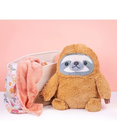 15" Cute Fluffy Stuffed Sloth Animal Plush Toys for Kids with 3 Toes - Sloth Stuffed Plush for Children & Adults - Soft Teddy...