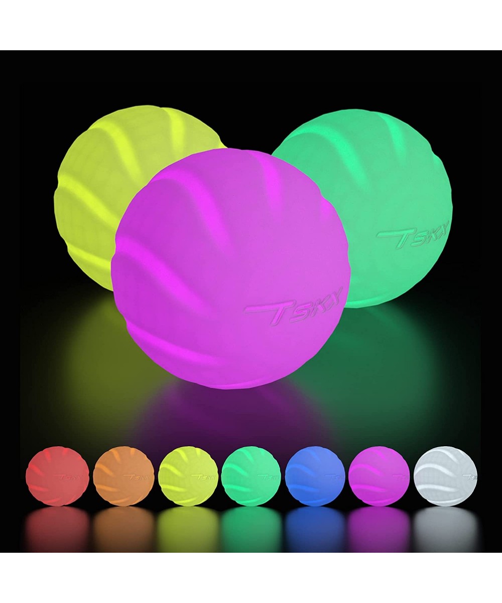 LED Juggling Balls Light up Juggling Balls Juggling in The Dark USB Rechargeable Juggling Balls for Biginners and Professiona...