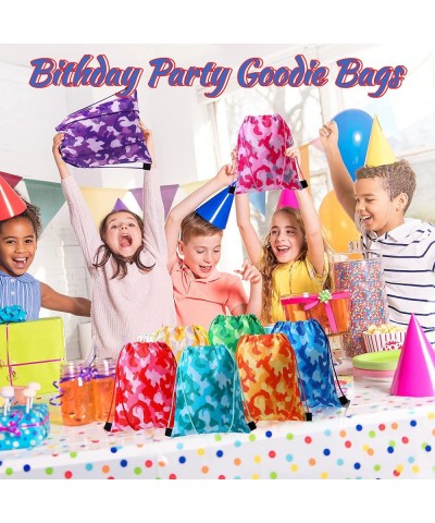 16 Pack Camouflage Drawstring Bags Party Favors for Kids Party Bag Colorful String Favor Bags $32.61 Kids' Party Favor Sets