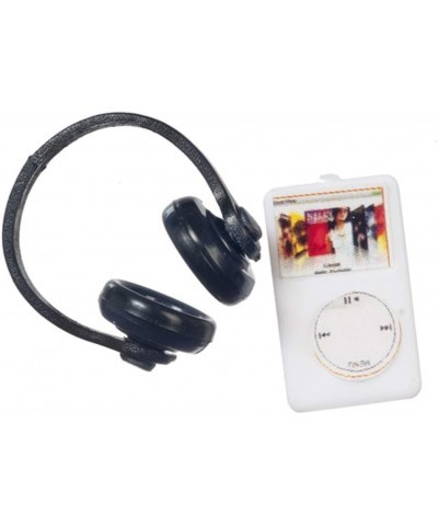 Dolls House MP3 Player with Headphones Miniature Modern 1:12 Scale Accessory $20.44 Dollhouse Accessories