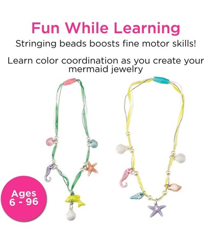 Mermaid Jewelry - String Mermaid Beads Create 8 Jewelry Pieces - Great for Beginners $26.94 Craft Kits