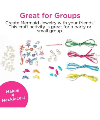 Mermaid Jewelry - String Mermaid Beads Create 8 Jewelry Pieces - Great for Beginners $26.94 Craft Kits