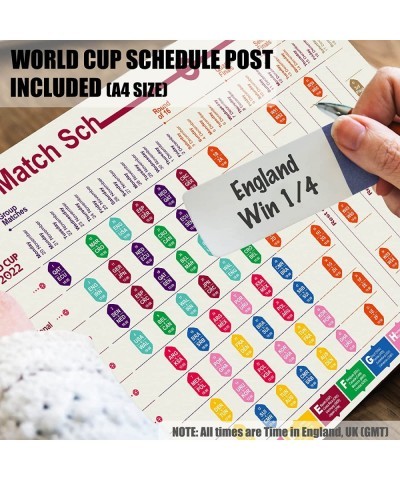 131 Pcs Soccer Party Favors with 2022 World Cup Qatar World Cup Slap Bracelets Soccer Tattoos Stickers Time Schedule Soccer T...