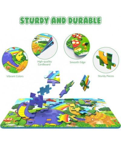 Puzzles for Kids Ages 3-5 4 Pack 32pcs Kids Doodle Scribble Drawing Board Jigsaw Puzzles Preschool Educational Learning Toys ...