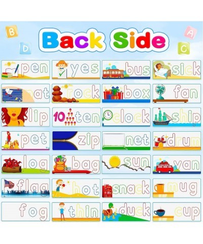 See and Spell Educational Toys Flash Cards Learning Toys for Boys and Girls 3 4 5 6 Years Old CVC Word Builders Toys for Pres...