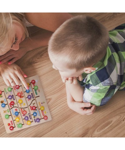 Wooden Alphabet Puzzle. Alphabet Board for Kids with Wooden Letters. Best Learning ABC Puzzles That Help in Developing Motor ...