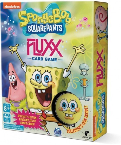 Spongebob Fluxx Game - Spongebob Card Game Card Games for Kids and Adults Fun Games Party Games Kids Games Best Card Games fo...