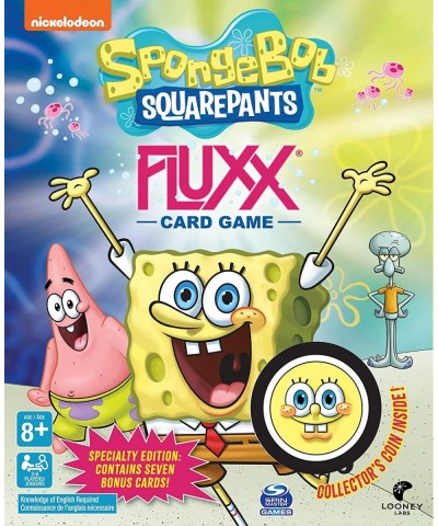 Spongebob Fluxx Game - Spongebob Card Game Card Games for Kids and Adults Fun Games Party Games Kids Games Best Card Games fo...